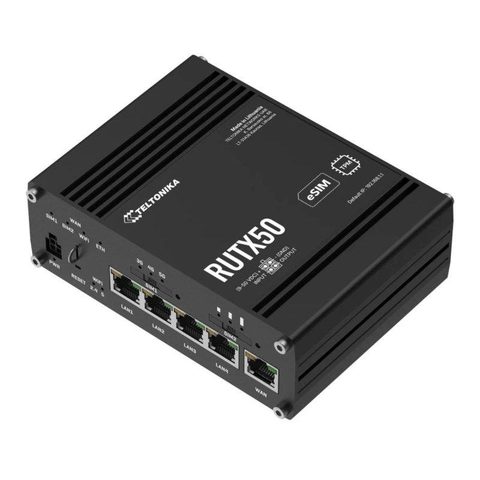 Teltonika RUTX50 routeur sans fil Gigabit Ethernet 5G inoxydable