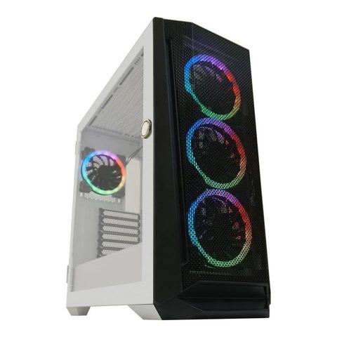 LC-Power Boîtier Gaming - 805BW Holo-1X - RGB - ATX