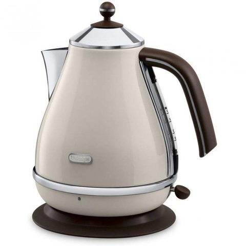 Delonghi Bouilloire électrique Icona Vintage - KBOV 2001.BG - 1.7 L - Résistance cachée en