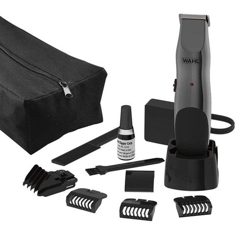 Wahl Tondeuse Barbe Visage Groomsman 9918-1416 Sans Fil 60min 9 Réglages 4 Sabots