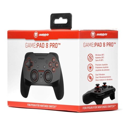 Snakebyte Manette de jeu Gamepad S Pro pour Nintendo Switch/Lite