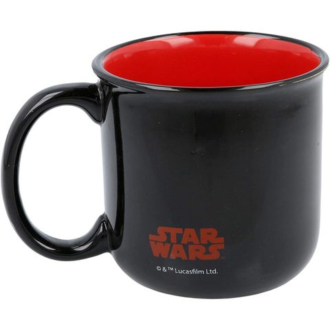 Stor Tasse en céramique noire Star Wars Dark Vador