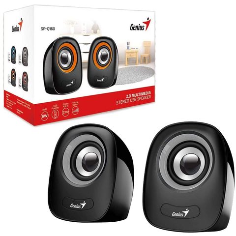 Genius SP-Q160 Enceintes 2.0 6W