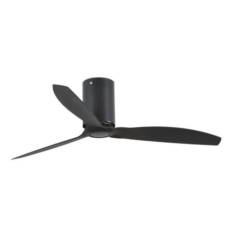 Faro Ventilateur de plafond Mini Tube Fan avec télécommande 32 W Noir mat