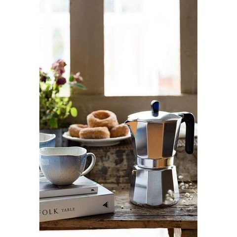Monix Cafetière Italienne Induction Express Argenté Café 6 Tasses