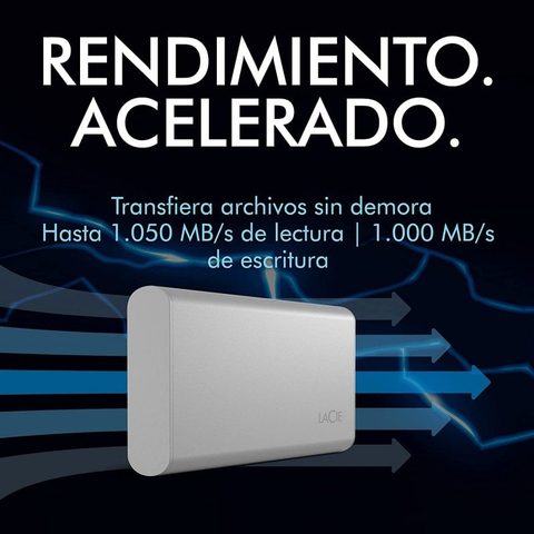 Lacie SSD portable 500 Go USB-C