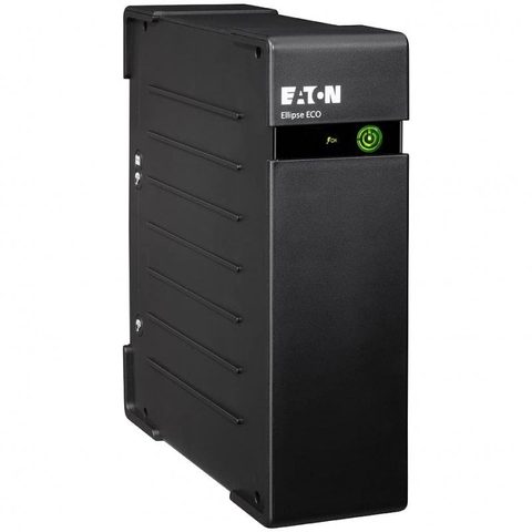 Eaton Ellipse ECO 500 DIN - Onduleur (montable sur rack / externe) - CA 230 V - 300 watt - 500 VA - connecteurs de sortie: 4 - 2U - 19