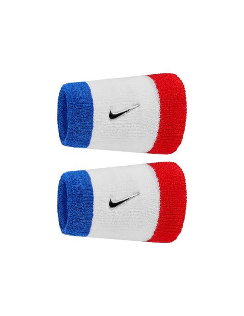 Nike Bracelet de Fitness Swoosh Classic Doublewide Wristbands 2Pk pour homme