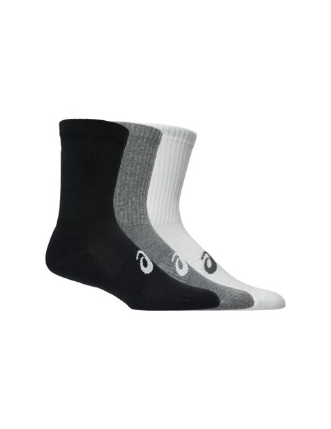 ASICS Chaussettes Fitness Pack 3 chaussettes mi-mollet multicolores Noir pour homme