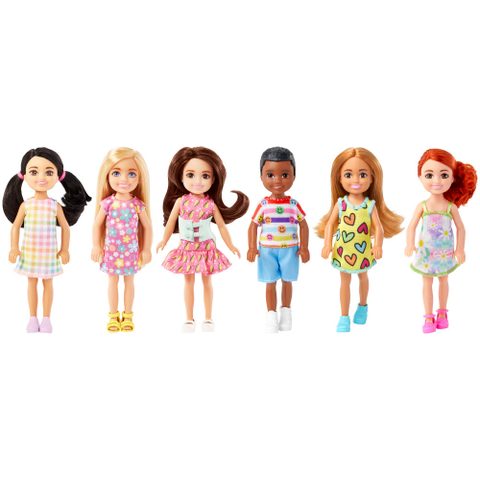 Barbie Poupée Chelsea et amis MATTEL Rose pour fille