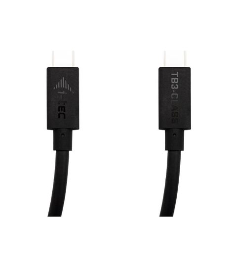 I-Tec Câble USB-C vers USB-C Thunderbolt 3/4, 1,5 m, noir TB3CBL150CM