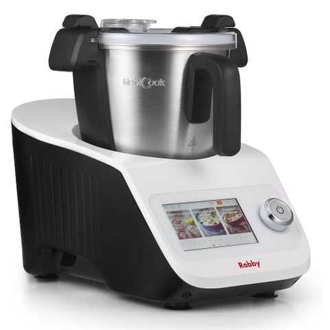 Robby Robot cuiseur multifonctions avec balance intégrée et écran tactile +680 recettes ROBICOOK