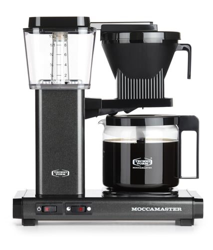 Aster Machine À Café Filtre Moccamaster Comptoir Grey Ground Coffee 10 Tasses