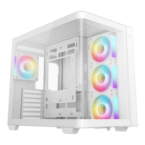 Deepcool CG530U 4F - Moyen tour- Format Micro-ATX - 4 ventilateurs ARGB inclus