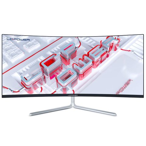Lc Power Écran Pc Gamer Lc-m34-uwqhd-100-c-v3 34" Uwqhd 21:9 1500r 100hz 6 Ms