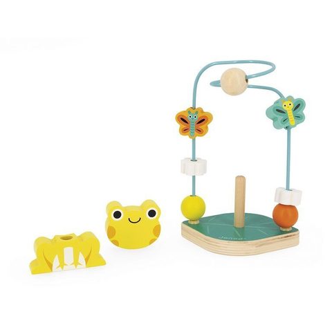 Juratoys-janod Empilable Tropik Looping Empilable Grenouille Multicolor Bois