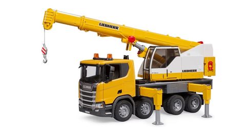 Bruder Camion grue 03571 Échelle 1:16 avec son et lumière