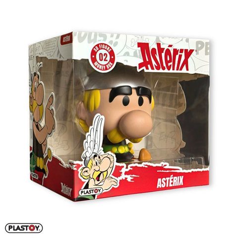 Plastoy Tirelire - Astérix Chibi Astérix - Pvc - 14 Cm