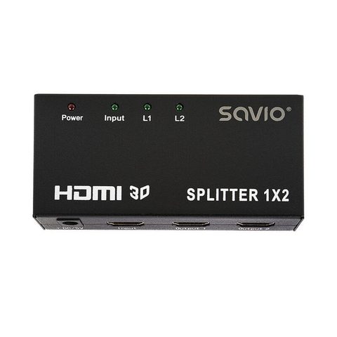 Savio Repartiteur Video Hdmi Cl-42 2x Hdmi