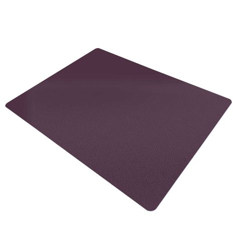 Floordirekt Tapis de bureau antidérapant Violet - Sous-main de protection 50 x 65 cm