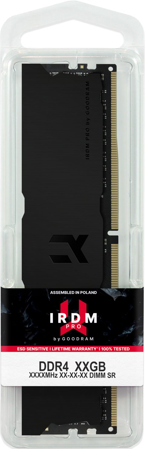 Goodram IRP-K3600D4V64L18/64GDC IRDM DEEP BLACK module de mémoire 64 Go 2 x 32 Go DDR4 288-pin DIMM