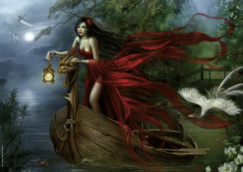Heye Puzzle Chris Ortega, Swans 1000 pcs