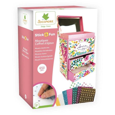Sycomore 3D Mosaiques - Stick'N Fun - C bijoux - Des 5 ans