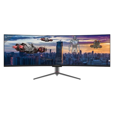 Lc Power Lc-m49-dqhd-120-c-q Led Display 124,5 Cm (49") 5120 X 1440 Pixels Ultrawide Quad Hd Qled