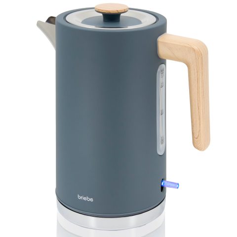 Briebe Bouilloire Électrique KT1165GRY 1,7L Inalámbrique Nordic