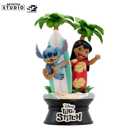 Abystyle Studio Figurine Lilo et Stitch Surfboard