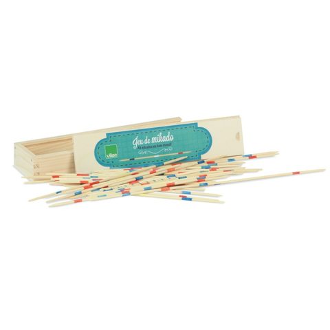Vilac Jeu de Mikado en Bois Classique - Artisanat Français de Qualité
