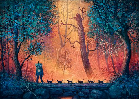 Heye Puzzle Puzzel Woodland March 1000 30031