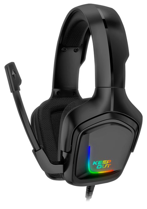 Keepout Hx601 Casque Avec Fil Arceau Gaming Usb Type-a