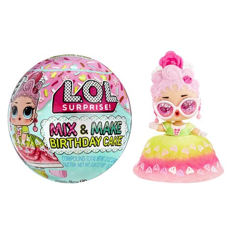 MGA L.O.L Surprise Mix et Make Birthday Cake Mini 7,5cm