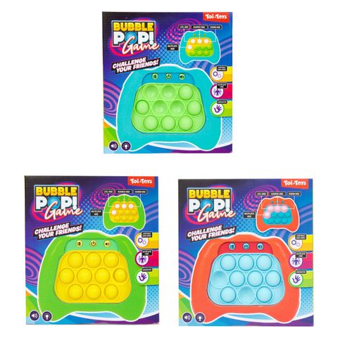 Toi-toys Jeu De Mémoire Bubble Pops Avec Contrôleur Multijoueur
