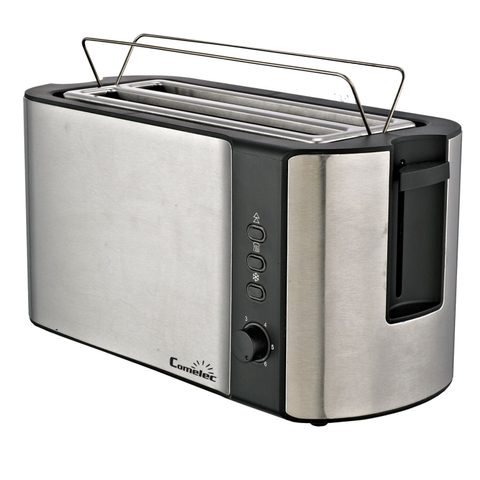 Comelec Grille-pain TP 1727 2 tranches 1400W inoxydable