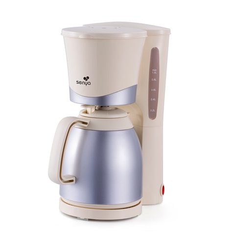 Senya Cafetière Isotherme Simple Coffee, Filtre Permanent Et Système Anti-goutte, Arrêt Automatique