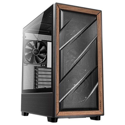 Antec 0-761345-10133-2 Unité Centrale Midi Tower Noir, Bois