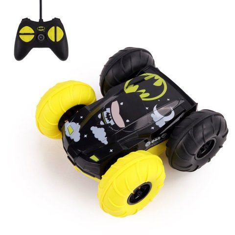 Turbo Challenge Flip Batman vs Robin RC télécommandée - 096644 - Double face - Cascades - Licence DC - Dès 3 ans