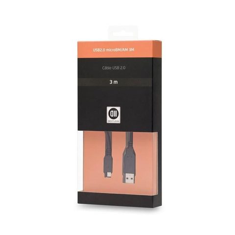 D2 Câble Usb 2.0 B M 0 Mâle A Mâle 3 Mètres