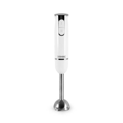KitchenCook Hand X White - Blanc - Mixeur Plongeant - 600 W - Pied