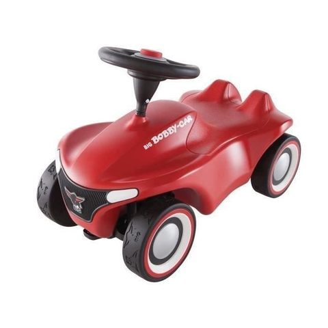 BIG Porteur Bobby Car Neo - Rouge - Pour Enfant De 12 Mois A 5 Ans - Roues Silencieuses Et Maniable