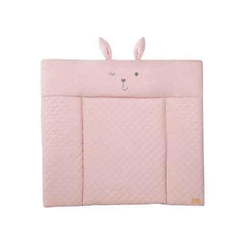 Roba Matelas À Langer Rembourré Style Microfibre Rose 85 X 75 Cm
