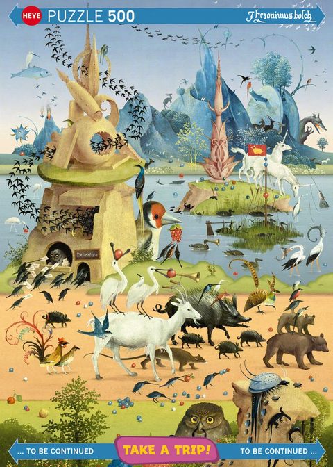 Heye Puzzle Hieronymus Bosch 500 Pièces - Puzzle D'art