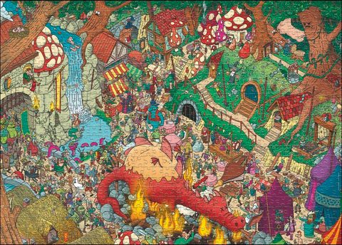 Heye Puzzle Fantasyland 1000 3hkg
