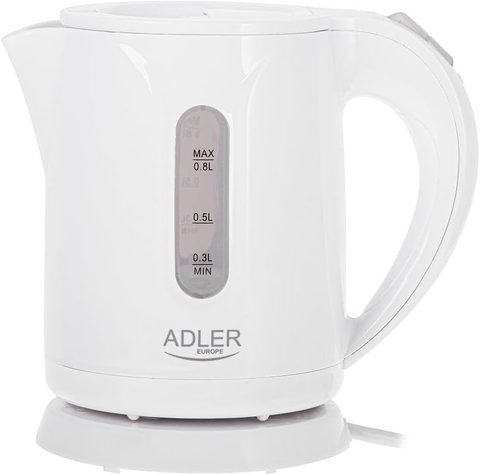 Adler Bouilloire électrique 0,8L avec arrêt automatique