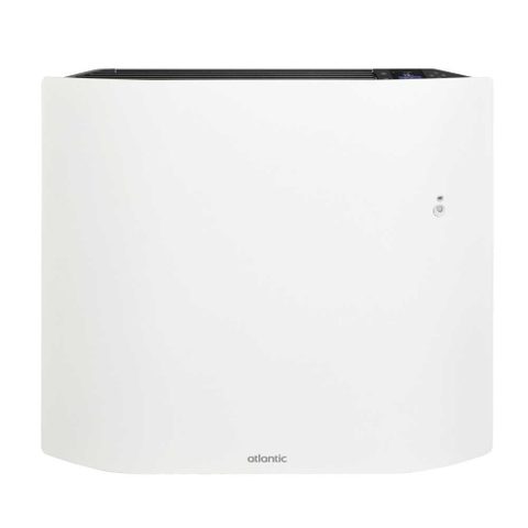 Atlantic Radiateur électrique Divali Néo connecté et lumineux - Horizontal - 1500W - Blanc carat Atlantic-ATL-507672