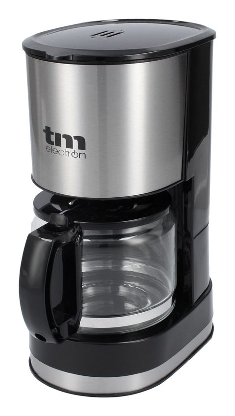 Tm Electron Machine À Café Filtre Comptoir Black, Stainless Steel Ground Coffee 6 Tasses