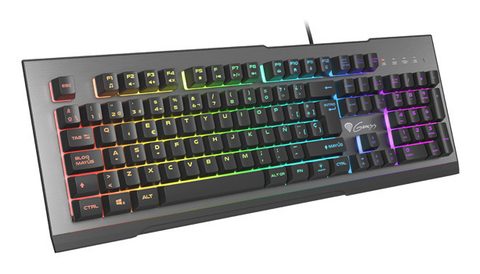 Genesis Rhod 500 RGB clavier Gaming USB QWERTY Espagnole