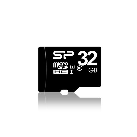 Silicon Power Sp032gbsth010v10sp Mémoire Flash 32 Go Microsdhc Uhs-i Classe 10